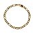 Pulseira Masculina Oca Ouro 18k - Imagem 1