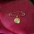 Alfinete com Pingente Agnus Dei Ouro 18k - Imagem 7