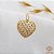 Pingente Coração Diamantado Ouro 18k - Imagem 1