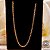 Cordão Elo Português Oco Ouro 18k - 45cm - Imagem 1