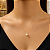 Gargantilha Ouro 18k Pérola Natural - Imagem 2