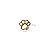 Brinco Pata Ouro 18k Diamante Pet Love - Imagem 3
