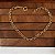 Pulseira Elo Português Infantil Ouro 18k - 15cm - Imagem 8
