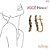 Brinco Argola Ouro 18k Pedras Naturais - Imagem 5