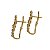 Brinco Argola Ouro 18k Pedras Naturais - Imagem 7