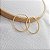 Brinco Argola Ouro 18k - Imagem 3