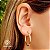 Brinco Argola Ouro 18k - Imagem 1