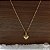 Kit Cordão + Pingente Coração Ouro 18k - Imagem 1