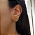 Brinco Flor Filigrana Ouro 18k - Imagem 3