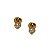 Brinco Infantil Ouro 18k Diamantes - Imagem 1
