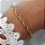 Pulseira Singapura Elos Ouro 18k - Imagem 7