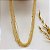 Gargantilha Rede Fios de Ouro 18k - 40cm - Imagem 6