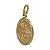 Pingente Medalha São Miguel Arcanjo Ouro 18k - Imagem 6