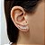 Brinco Ear Cuff Ouro 18k com Zircônias - Imagem 2