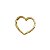 Pingente Coração Ouro 18k Zircônias - Imagem 8