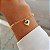 Pulseira Berloque Coração Ouro 18k - Imagem 2