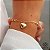 Pulseira Berloque Coração Ouro 18k - Imagem 1