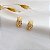 Brinco Pequeno Ouro 18k - Imagem 4