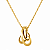 Kit Cordão + Pingente Ouro 18k - Coleção Essenza - Imagem 1