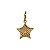 Pingente Estrela Ouro 18k - Imagem 1