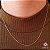 Cordão Elos Feminino Ouro 18k - 45cm - Imagem 1