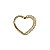 Piercing Daith Coração Ouro 18k - Imagem 1