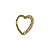 Piercing Daith Coração Ouro 18k - Imagem 5