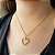 Kit Cordão Ouro 18k + Pingente Coração Ouro 18k - Imagem 2