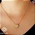 Kit Cordão Ouro 18k + Pingente Chuveiro Ouro 18k Zircônias - Imagem 1