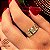 Anel 7 Aros Ouro 18k - Imagem 1