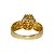 Anel Chuveiro Ouro 18k Diamantes - Imagem 9