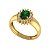 Anel Formatura Zootecnia Ouro 18k Zircônias - Sem emblema - Imagem 1
