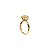 Anel Chuveiro Rainha Ouro 18k Diamantes - Imagem 6
