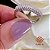 Anel Aparador Ouro Branco 18k - Diamante Cultivado 30pts - Imagem 1