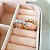Anel Navete Ouro Branco 18k - Diamante Cultivado 66pts - Imagem 7