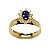 Anel Formatura Normal Superior Ouro 18k Zircônias - Sem emblema - Imagem 1
