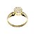 Anel Chuveiro Ouro 18k Zircônias - Imagem 1