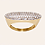 Anel Pavê Ouro 18k Moissanite 48 Pts - Imagem 2