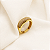 Anel Aparador Ouro 18k Moissanite - Imagem 2