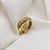Anel Aparador Ouro 18k Diamante Cultivado 40 pts - Imagem 6