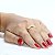 Anel Aparador Ouro 18k Diamante Cultivado 40 pts - Imagem 12