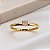Anel Chuveiro Quadrado Ouro 18k e Moissanite - Imagem 2