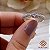 Anel Aparador Ouro Branco 18k Diamantes - Imagem 1