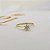 Anel Flor Ouro 18k - Diamante Laboratório 7pts - Imagem 6