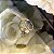 Anel Flor Ouro 18k - Diamante Cultivado 7pts - Imagem 6