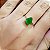 Anel Ouro 18k Quartzo Verde Gota - Imagem 2