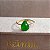 Anel Ouro 18k Quartzo Verde Gota - Imagem 4
