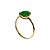 Anel Ouro 18k Quartzo Verde Gota - Imagem 3