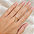 Anel com Pingente Menina Ouro 18k - Imagem 2