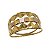 Anel 3 Cores Ouro 18k - Imagem 1